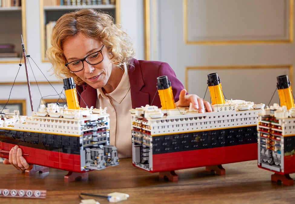 Sinking into Creativity Explore the Titanic LEGO Set