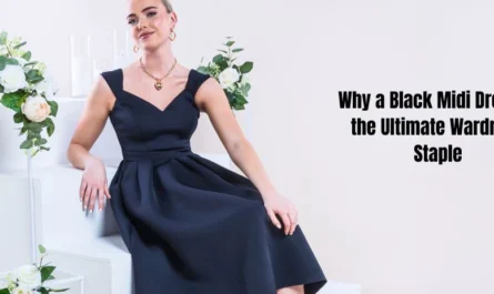 The Timeless Elegance of the Black Midi Dress