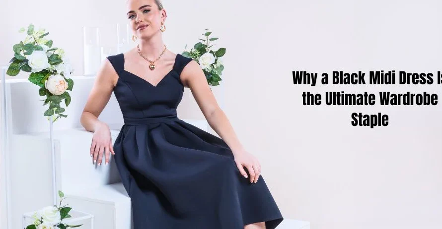 The Timeless Elegance of the Black Midi Dress