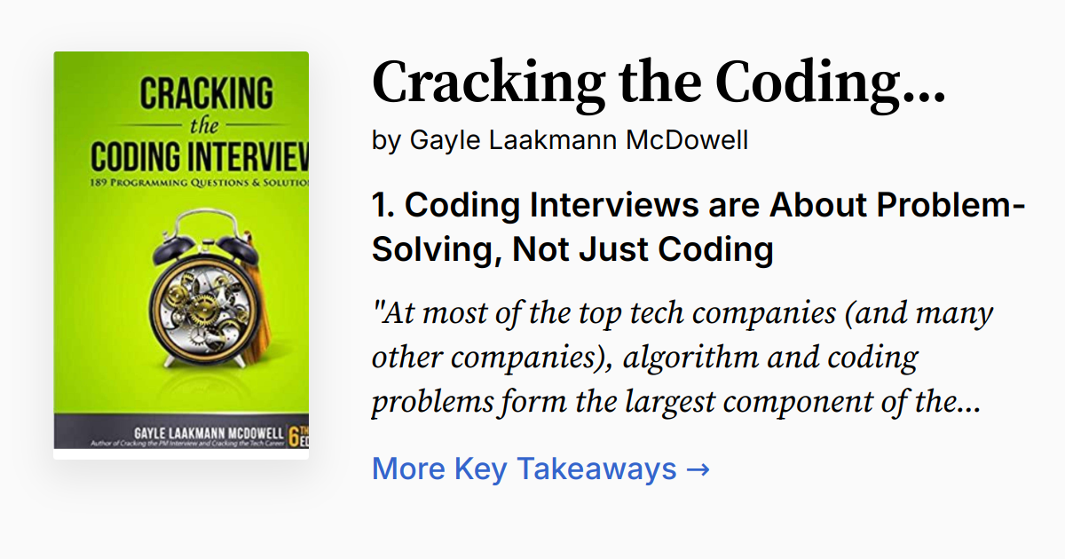 Cracking the Coding Interview Real World Examples and Solutions