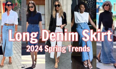 Dressing Up or Down: The Denim Maxi Skirt for Every Occasion