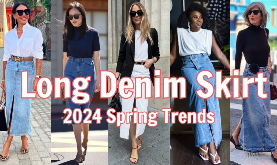 Dressing Up or Down: The Denim Maxi Skirt for Every Occasion