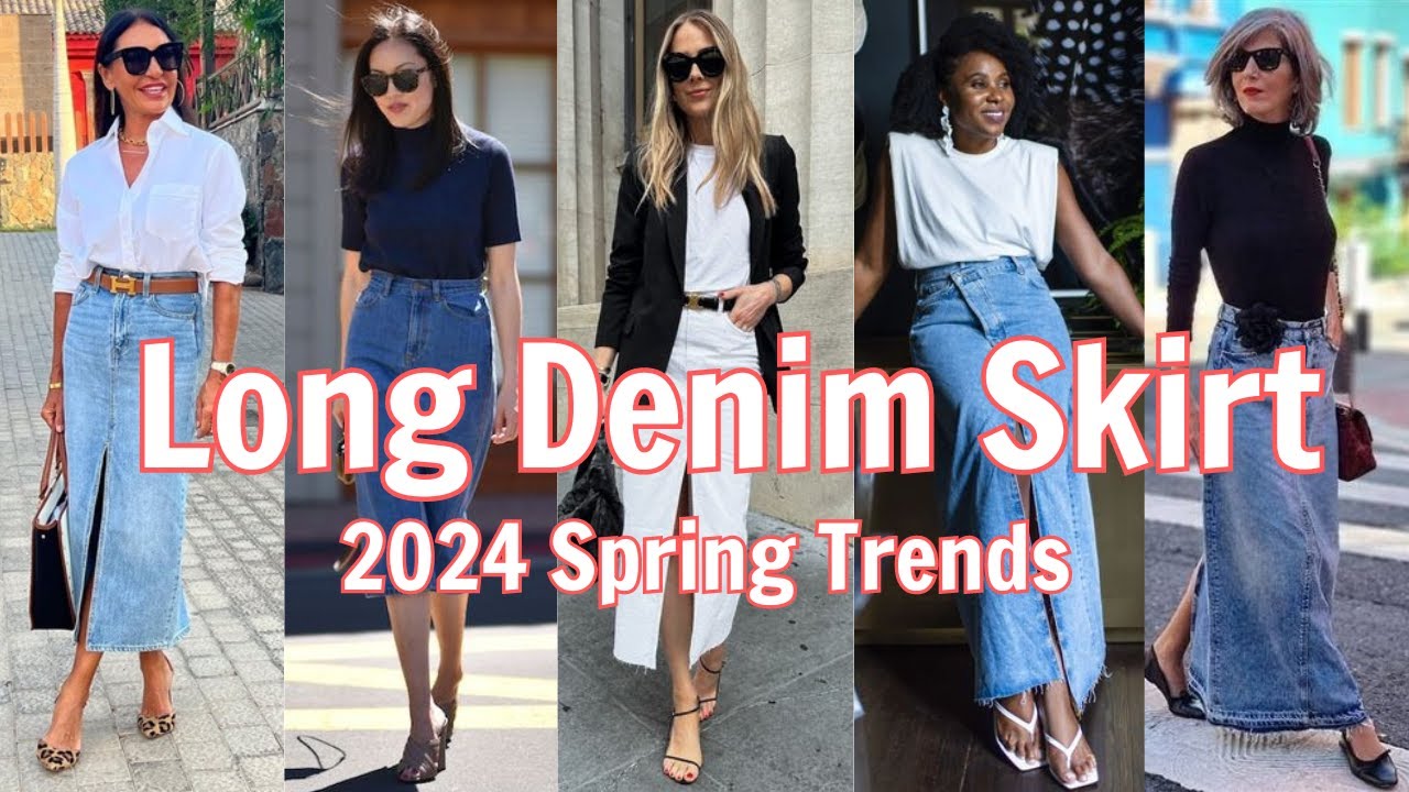 Dressing Up or Down: The Denim Maxi Skirt for Every Occasion